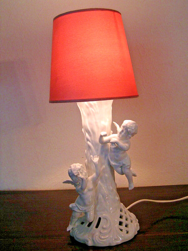 Herend porzellan tischlampe - herend-,