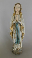 Lourdes Madonna Marienfigur 40 cm hoch Mutter Gottes Polyresin handbemalt
