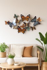 Metall Wanddeko Schmetterlinge