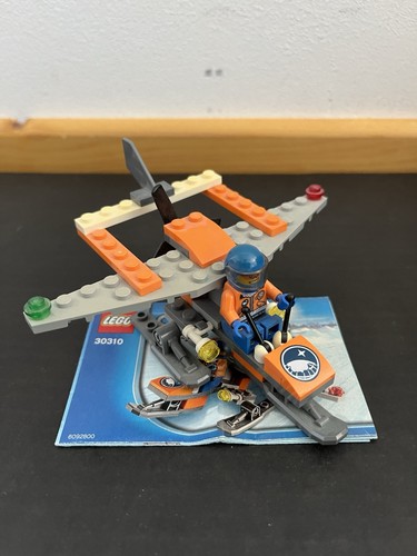 Lego city arktis - arktis, flugzeug