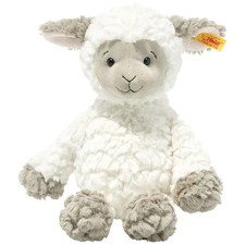 Steiff Lita Lamm 30 cm weiss/braungrau