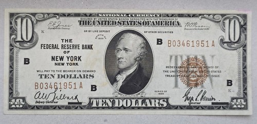 Usa dollar schein - 10,