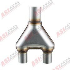 Auspuff Edelstahl Y Rohr