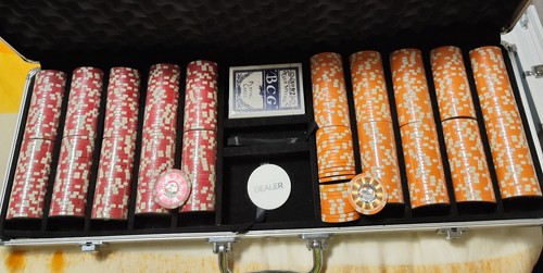 500 laser eagle pokerchips - laser,