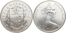 Bahamas - 5 Five Dollars 1970