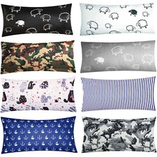 Kissenbezug Kissenhülle 40x80cm 100% Baumwolle Kopfkissenbezug Kinder (2 Wahl)