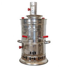 Samowar Edelstahl 3.5L mit