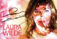 Original Autogramm Laura Wilde
