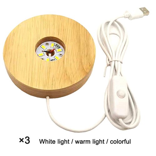 Usb holz led licht - usb,