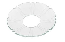 Glas-Kerzenmanschette