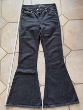 Jeans Schlaghose Flares 27 30 Dunkelblau Traxx Unlimited