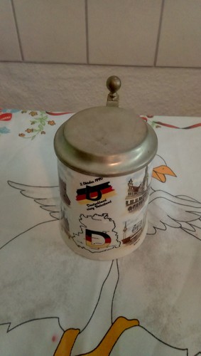 Bierkrug keramik mit - bierkrug,