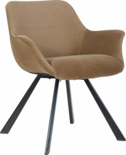Alora Stuhl Alan Braun Velours