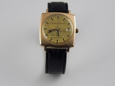 GUB Glashütte 20 Jahre NVA Uhr DDR Ostalgie Armbanduhr Leder