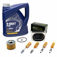 4L Öl Wartungspaket für Kawasaki ZR 750 Zephyr 750 Luftfilter+Ölfilter+Zündkerze