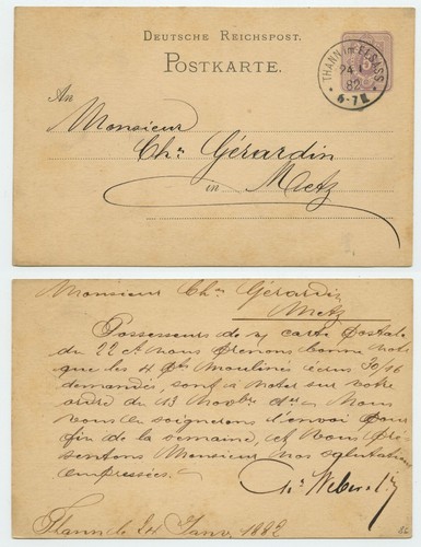 113405 ganzsache 10 - -,