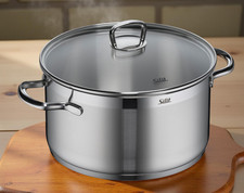 Silit Toskana Fleischtopf Ø 20 cm Edelstahl Kochtopf 3,30 Liter Induktion