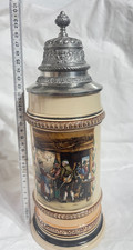 Antiker Bierkrug,  Keramik mit