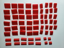 Lego Dachsteine 33° rot inkl