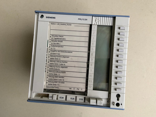 Siemens pru10 controller - siemens, pru10.64/b