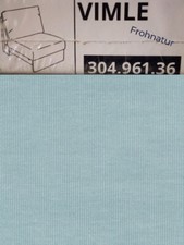 Ikea VIMLE Bezug für 1er Sitzelement Saxemara hellblau 304.961.36 NEU OVP