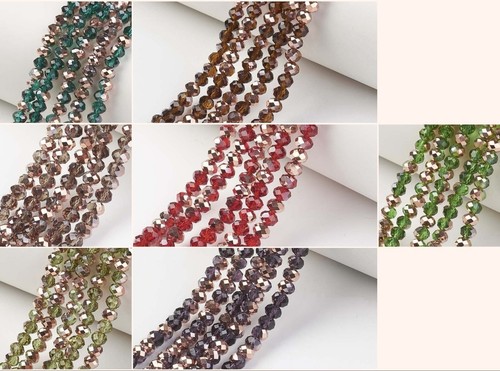 3x2mm glasschliffperlen - 3x2mm,