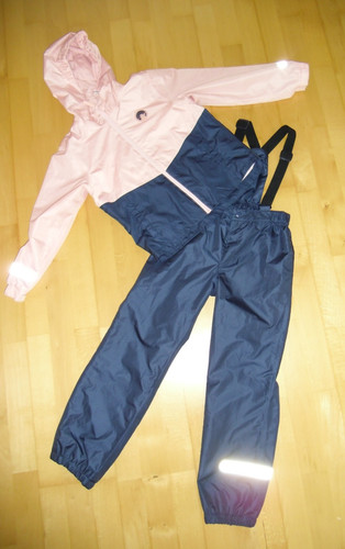 Regen set jacke - latzhose, gr