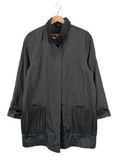 PETITE MADEMOISELLE Klassischer Damen Mantel Gr. 38/M Schwarz Elegant