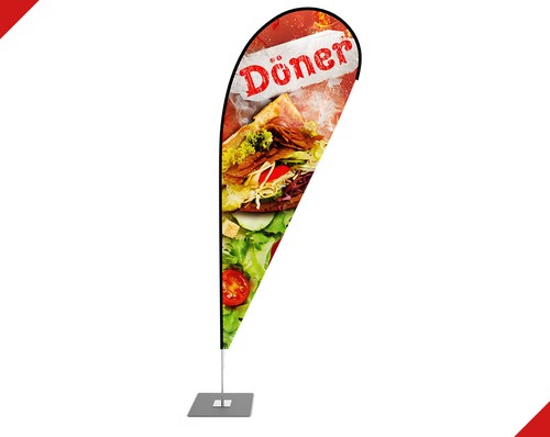 Beachflag döner kebab - beachflag,