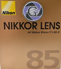 Nikon Objektiv AF Nikkor 85mm f/1.4D - GT24 Hit! - 12 Monate Gewährleistung