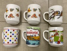 6 Tassen Arcopal Vintage