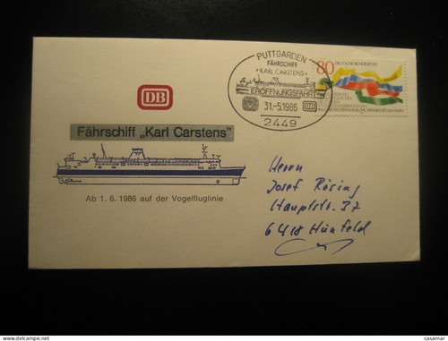 Puttgarden 1986 fahrschiff - puttgarden,