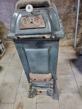 Antiker Ofen Gusseisen  Kanonenofen Von Donar
