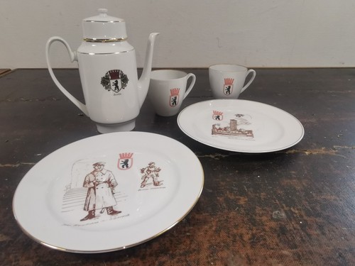 Ddr kaffeekanne teller tassen - kaffeekanne,
