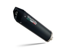 GPR Schalldämpfer Kymco Downtown 125 2017-2020, FURORE NERO