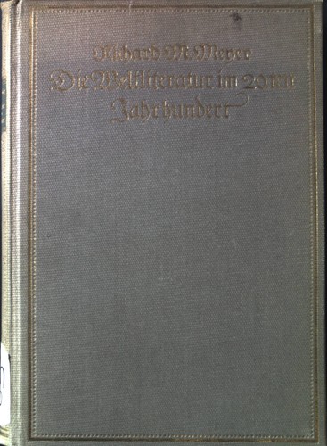 Die weltliteratur - weltliteratur, im