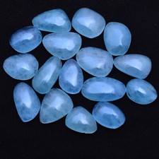 16 Stück Natürlich Aquamarin