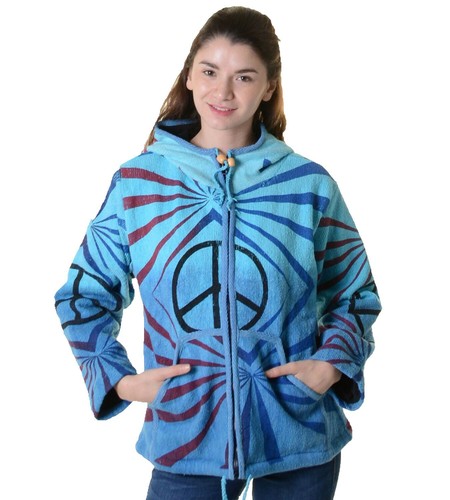 Damen jacke goa batik - jacke, om