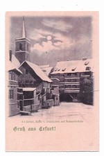 Postcard Gruss Aus Erfurt