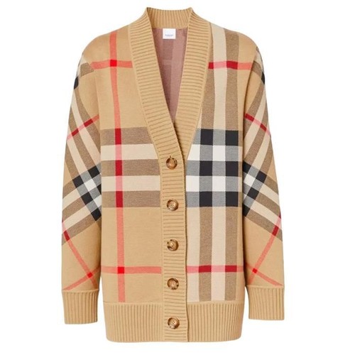 Burberry karierte strickjacke - karierte,