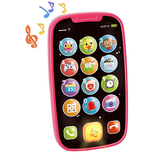 Baby spielzeug lernhandy rosa - baby,