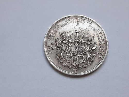 Silbermedaille braunschweig - silbermedaille, braunschweig-l