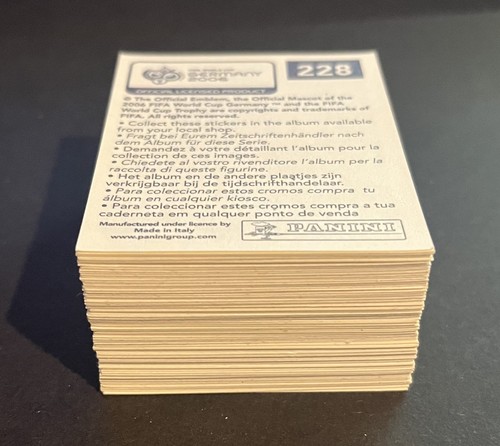Panini 2006 sticker - panini, wm