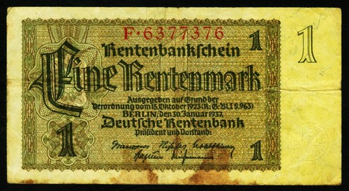 Deutschland rentenmark - 1,