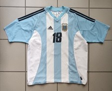 ARGENTINIEN NATIONALMANNSCHAFT TRIKOT WM 2002 XL WEIß HELLBLAU