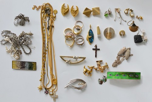 Vintage modeschmuck konvolut - vintage,