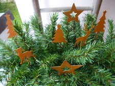 7 Edel Rost Deko Stecker