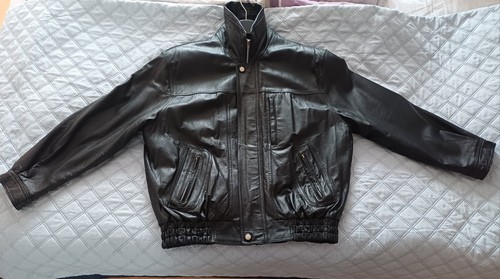 Herrenjacke leder schwarz - herrenjacke,
