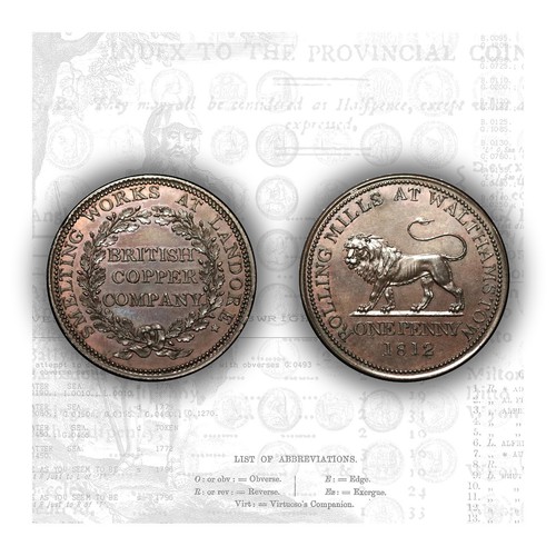 1812 walzwerke muster penny - 1812,