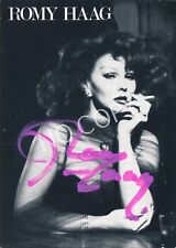 100% Original Autogramm Autograph handsigniert Romy Haag J1.71